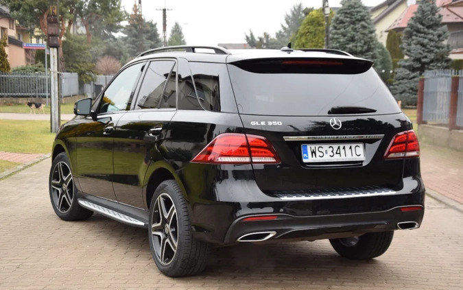 Mercedes-Benz GLE cena 140000 przebieg: 105000, rok produkcji 2018 z Siedlce małe 466